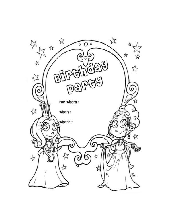 happy birthday tô màu chữ