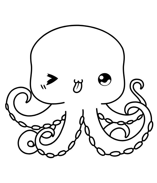 tô màu bạch tuộc 12