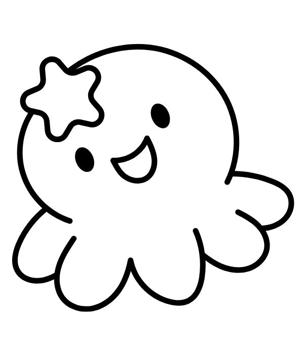 tô màu bạch tuộc 16