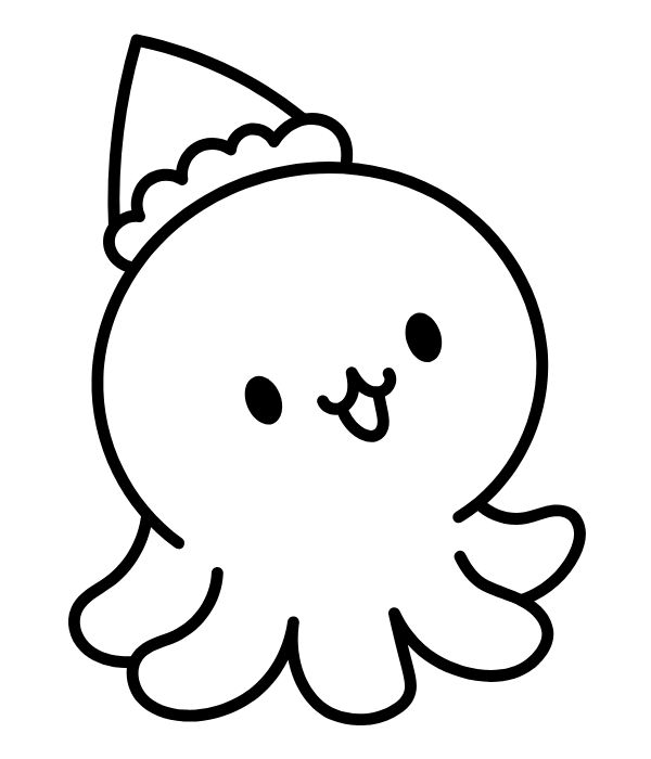 tô màu bạch tuộc 24