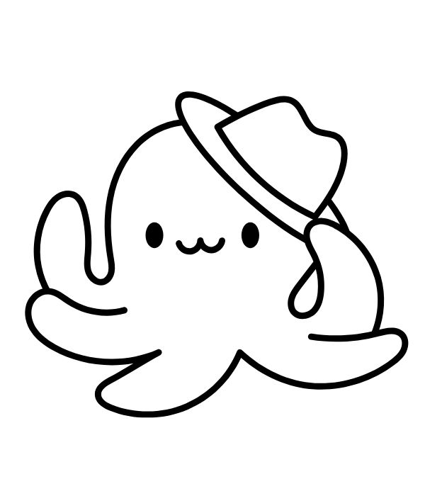 tô màu bạch tuộc 25