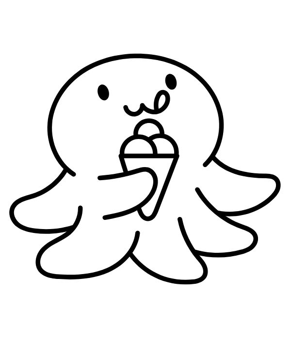 tô màu bạch tuộc 30