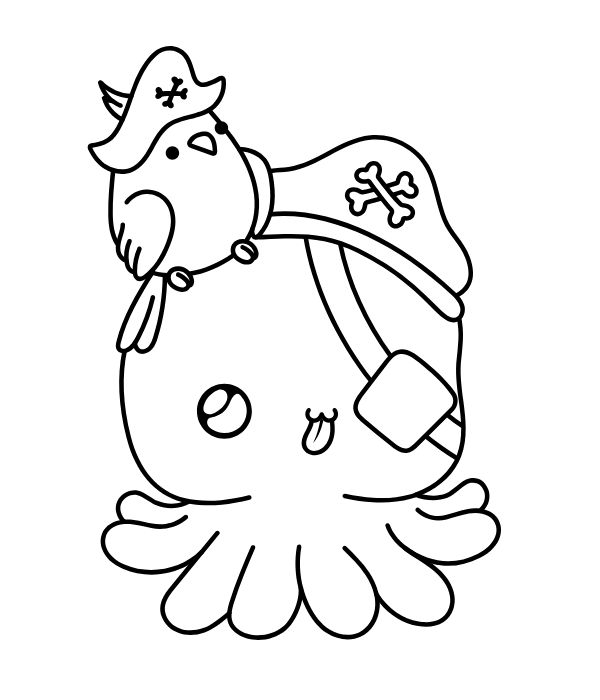 tô màu bạch tuộc 31