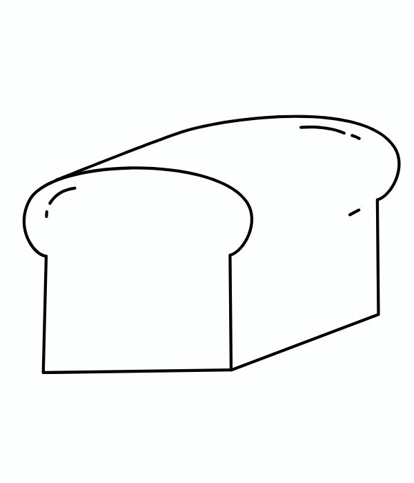 tô màu bánh mì 1