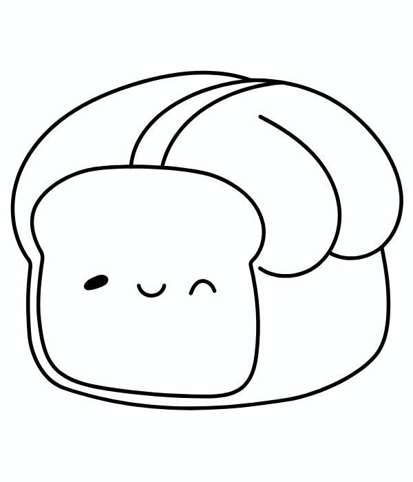 tô màu bánh mì 11