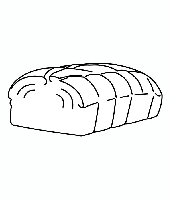 tô màu bánh mì 16