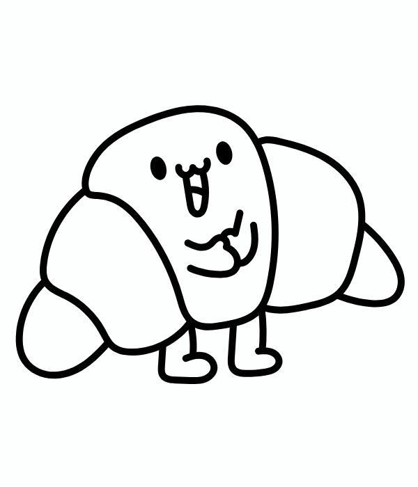 tô màu bánh mì 19