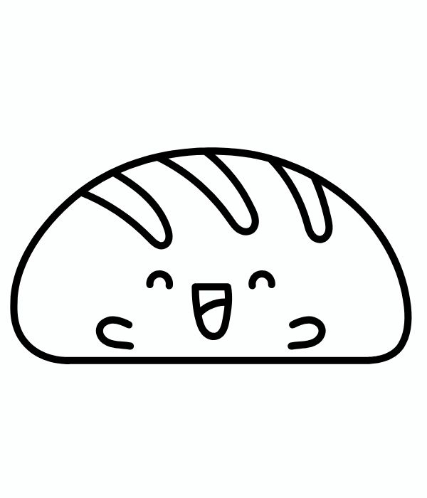 tô màu bánh mì 22