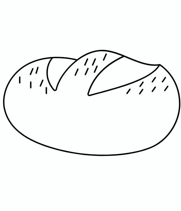 tô màu bánh mì 25