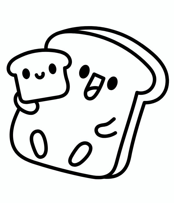 tô màu bánh mì 4