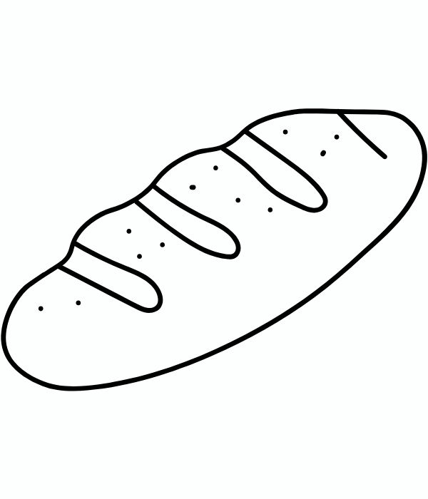 tô màu bánh mì 5