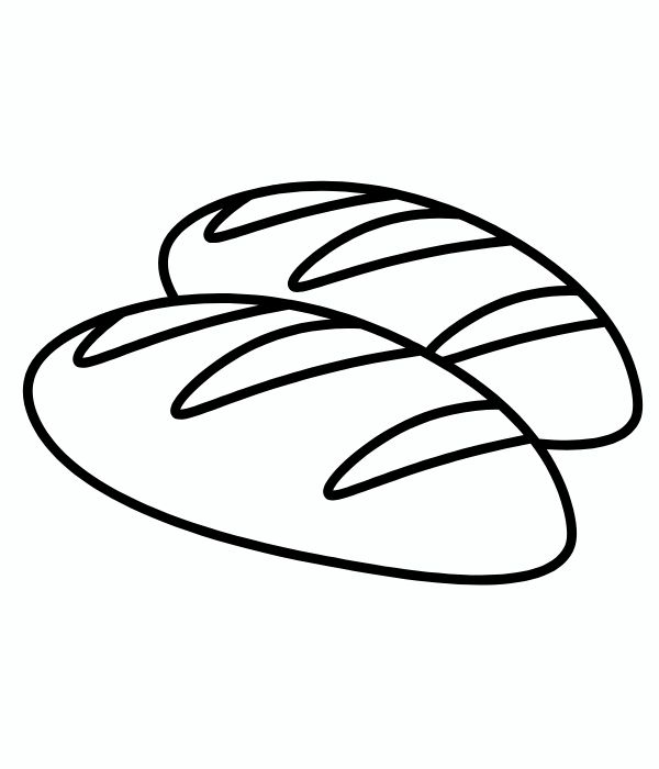 tô màu bánh mì 6