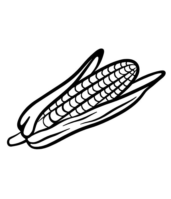 tô màu bắp ngô 14