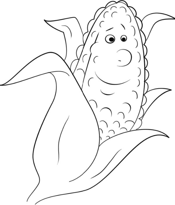 tô màu bắp ngô 30