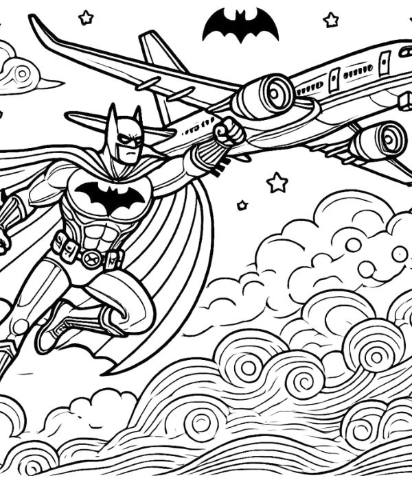 tô màu batman 7