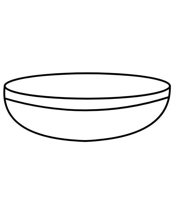 tô màu cái bát 11