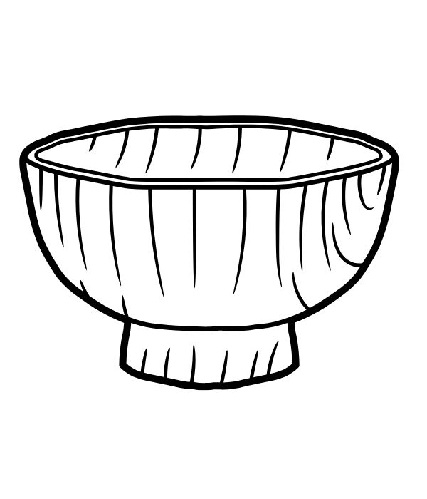 tô màu cái bát 14