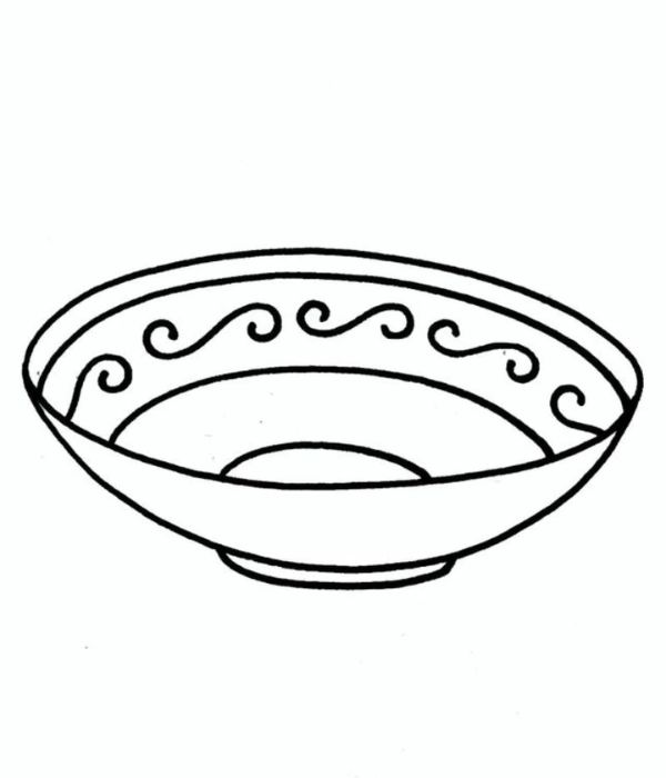 tô màu cái bát 31