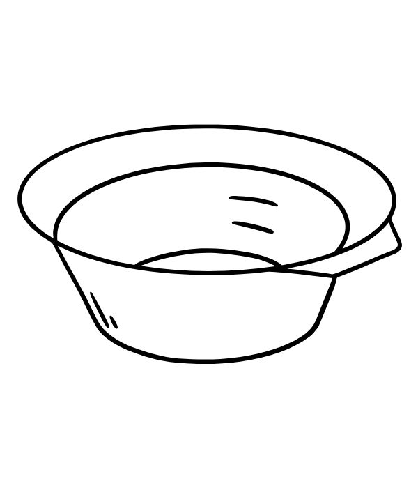 tô màu cái bát 7