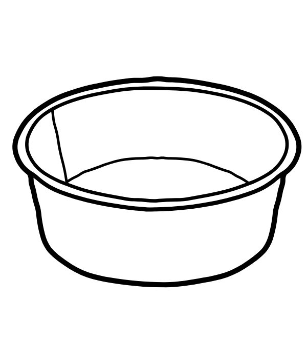 tô màu cái bát 8