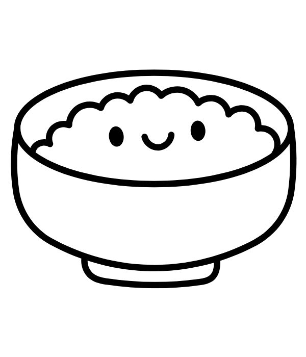tô màu cái bát 9