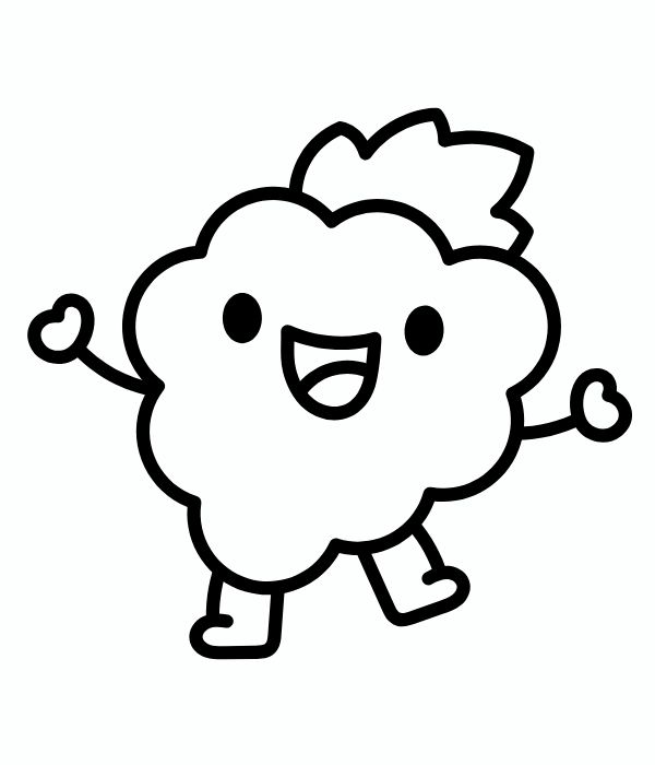 tô màu chùm nho 21