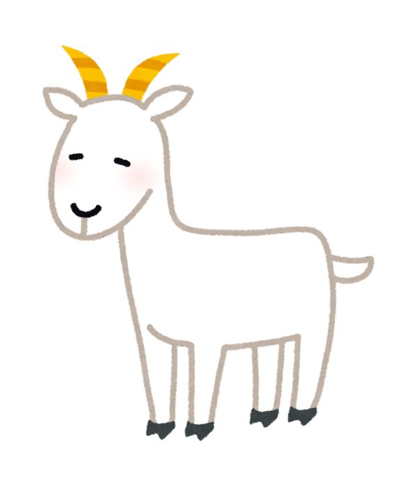 tô màu con dê 3