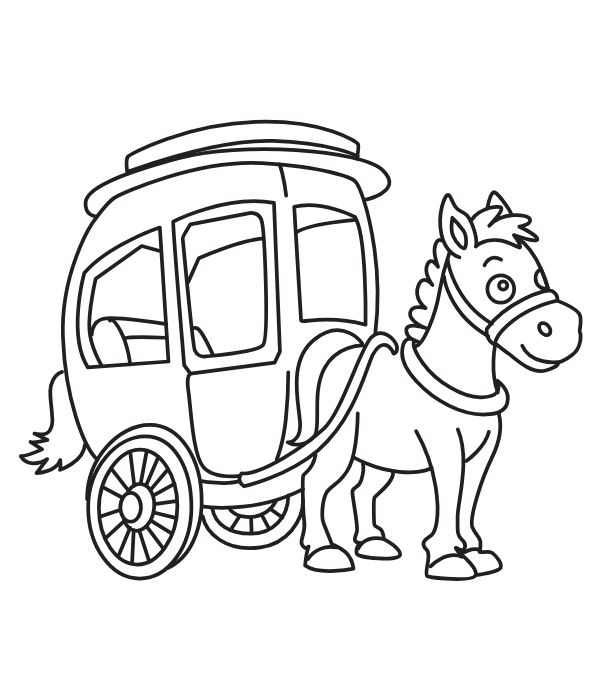 tô màu con ngựa 28