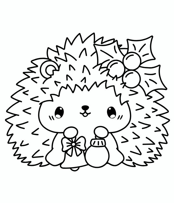 tô màu con nhím 15