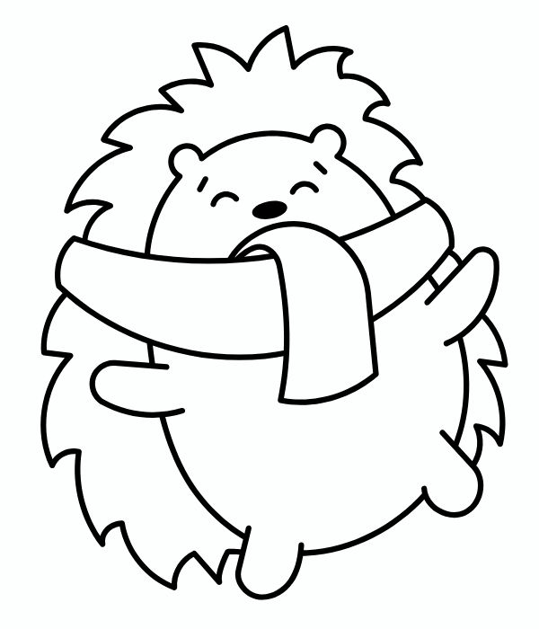 tô màu con nhím 28