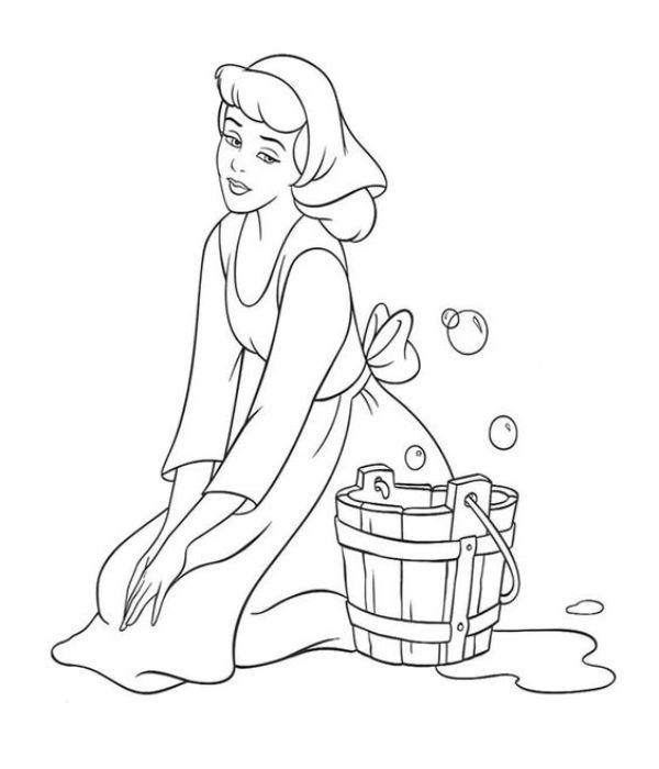 tô màu công chúa lọ lem 13