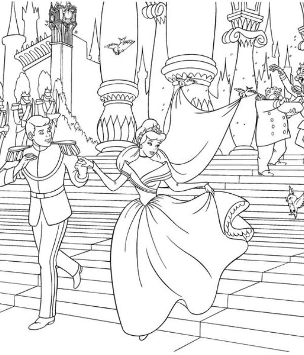 tô màu công chúa lọ lem 15