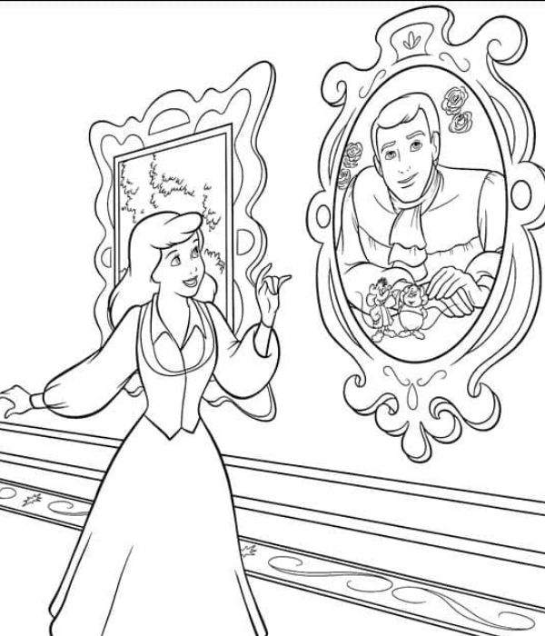 tô màu công chúa lọ lem 25