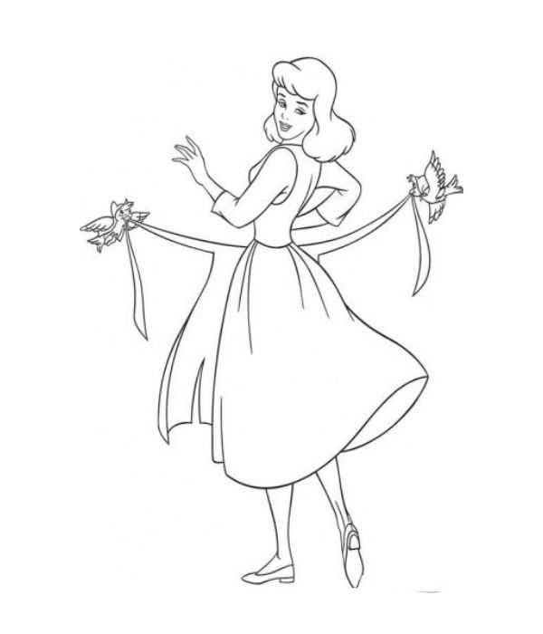 tô màu công chúa lọ lem 36