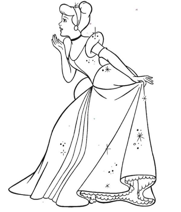 tô màu công chúa lọ lem 5