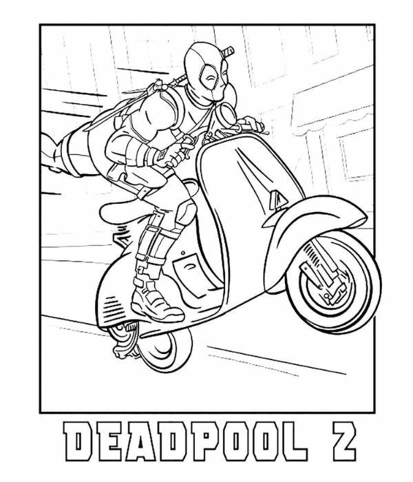 tô màu deadpool 10