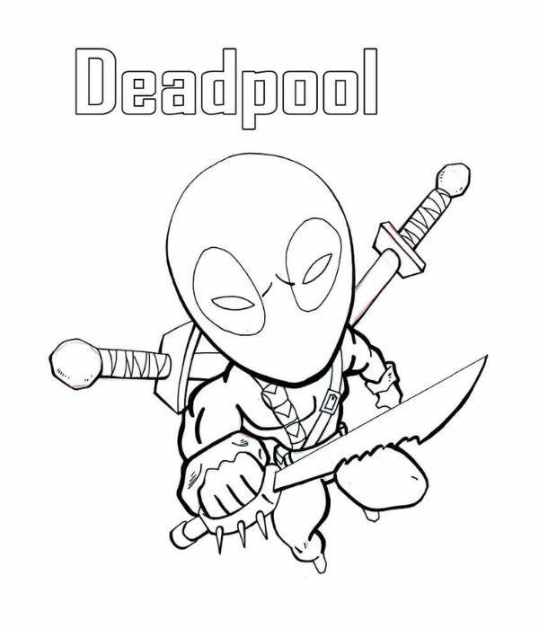 tô màu deadpool 11