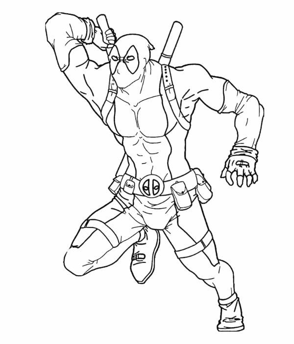 tô màu deadpool 13