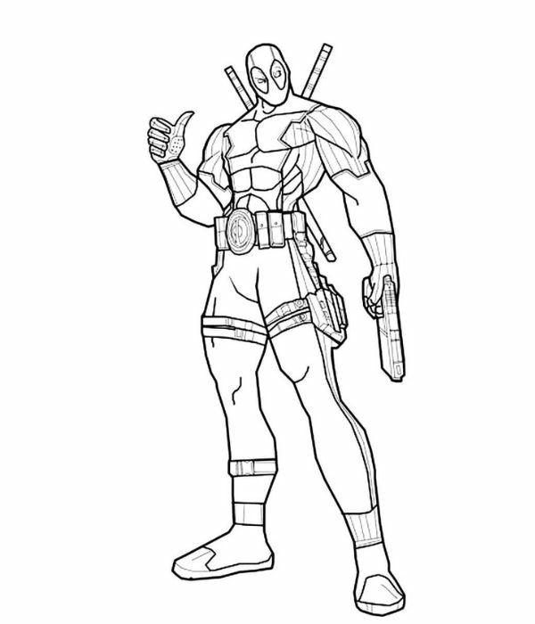 tô màu deadpool 20