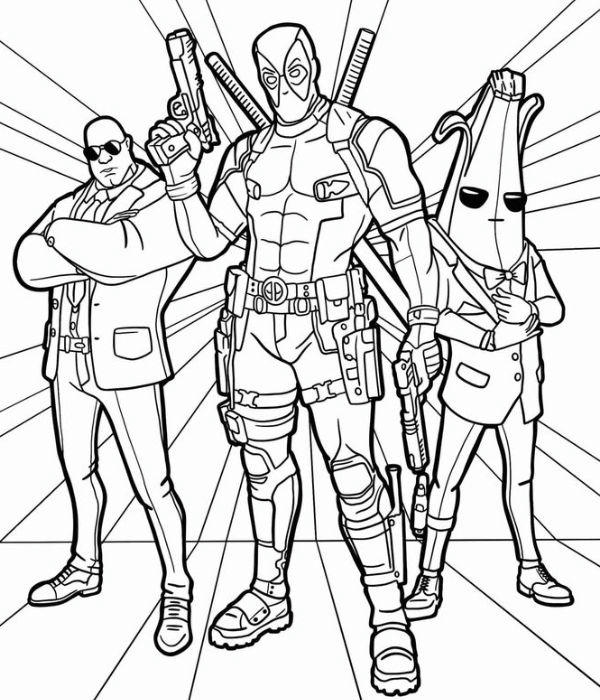 tô màu deadpool 25