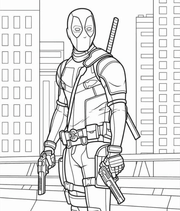 tô màu deadpool 36