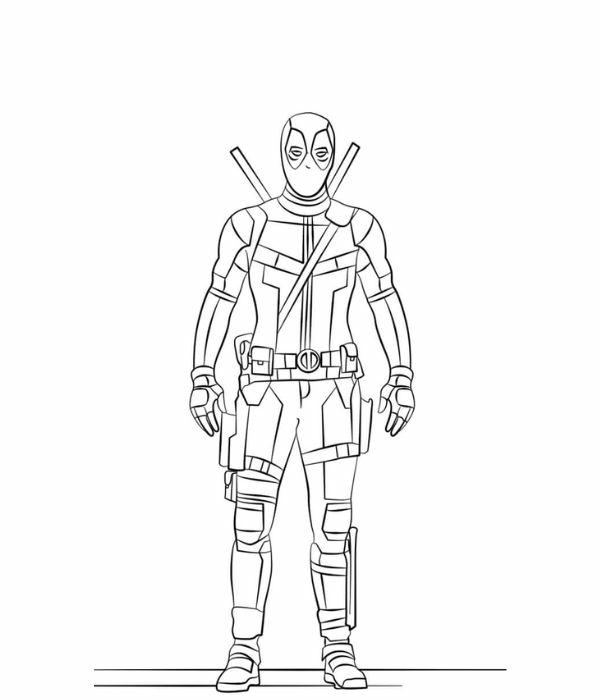 tô màu deadpool 5