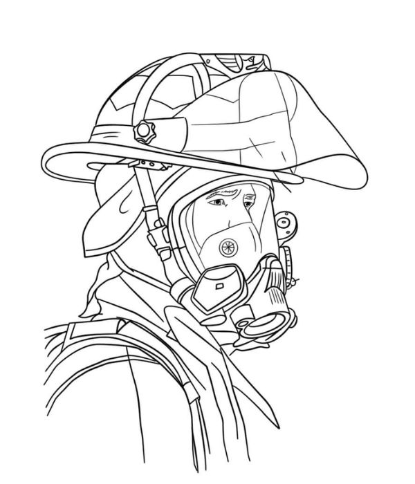 tô màu lính cứu hỏa 14