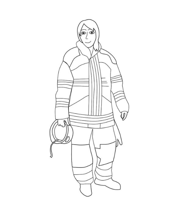 tô màu lính cứu hỏa 15