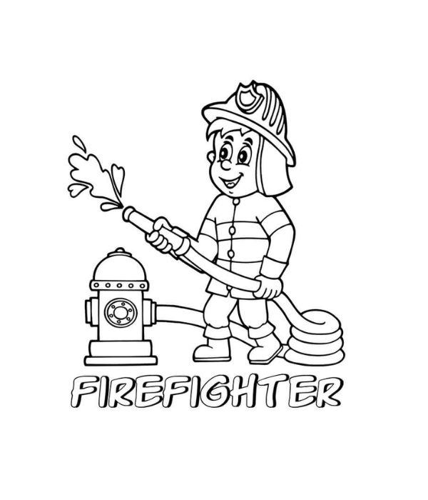 tô màu lính cứu hỏa 19