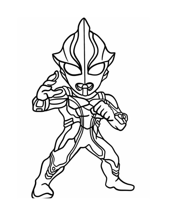 tô màu siêu nhân điện quang 1