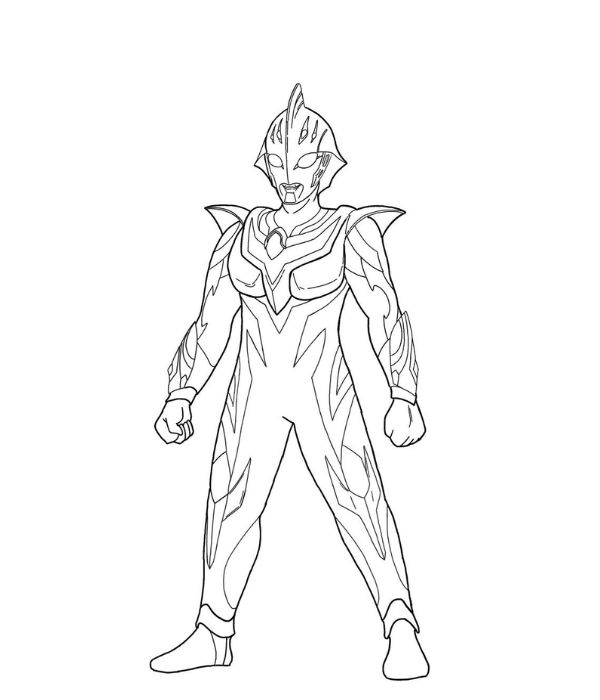 tô màu siêu nhân điện quang 14