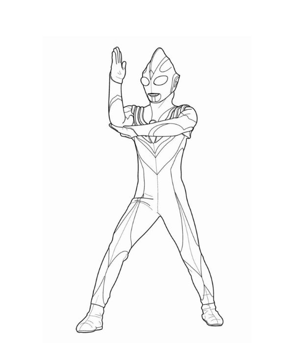 tô màu siêu nhân điện quang 15