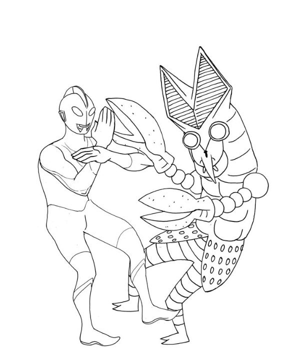 tô màu siêu nhân điện quang 18