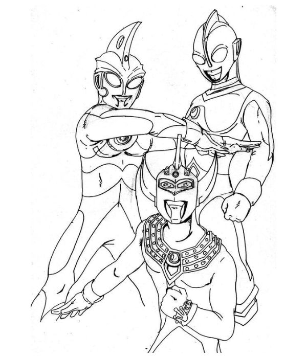 tô màu siêu nhân điện quang 2